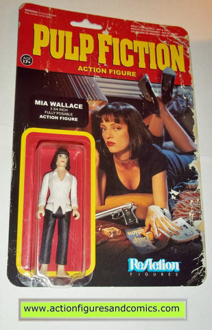 Reaction figures Pulp Fiction MIA WALLACE uma thurman funko toys action moc mip mib