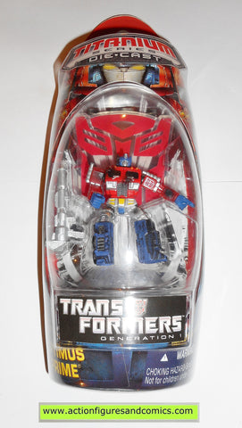 Transformers Titanium OPTIMUS PRIME Battle damage 2006 hasbro toys action figures moc mib mip