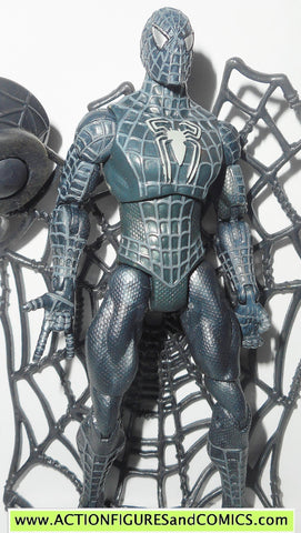spider-man 3 SPIDERMAN black suit super posable articulation 2006 action figure