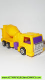 Transformers Generation 2 MIXMASTER g2 yellow DEVASTATOR cement truck