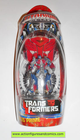 Transformers Titanium OPTIMUS PRIME movie 2007 hasbro toys action figures moc mib mip