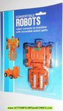 gobots SPOONS convertible robots orange transformers go bots moc