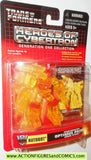 Transformers pvc OPTIMUS PRIME POWERMASTER SPARK ATTACK FIRE heroes of cybertron action figures moc