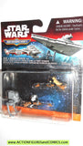 star wars micromachines AT ST SPEEDER BIKE biker scout luke skywalker moc
