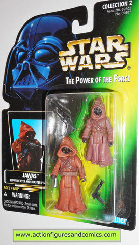 star wars action figures JAWAS .01 PHOTO power of the force toys moc