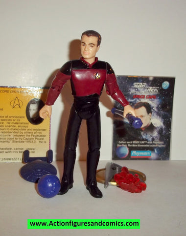 Star Trek Q space cap 1993 1994 playmates complete action figures