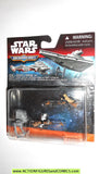 star wars micromachines AT ST SPEEDER BIKE biker scout luke skywalker moc