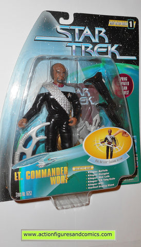 Star Trek WORF warp factor series 6 inch playmates toys action figures moc mip mib