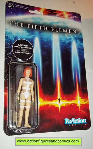 Reaction figures THE FIFTH ELEMENT movie LEELOO Straps costume funko toys action moc mip mib