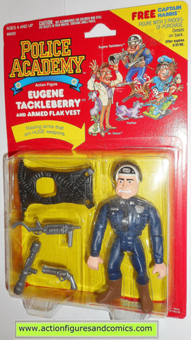 Police academy action figures EUGENE TACKLEBERRY 1988 moc 3711