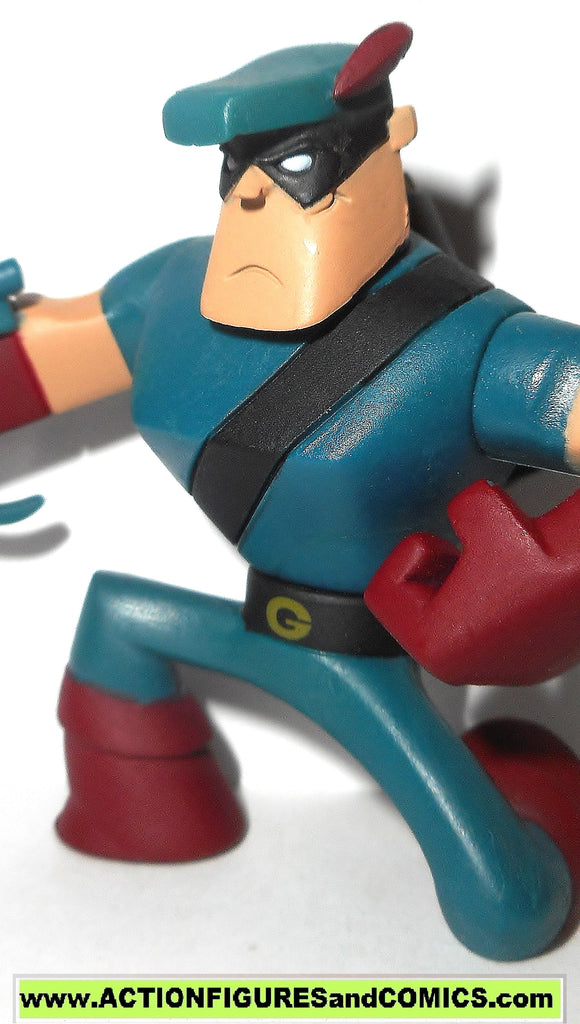 dc universe action league GREEN ARROW boxing glove brave and the bold