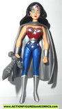 justice league unlimited WONDER WOMAN SILVER cape sword dc universe toy figure