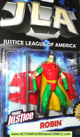 Total Justice JLA ROBIN dick grayson batman 1999 justice league america dc moc