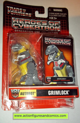 Transformers pvc GRIMLOCK DINOBOT heroes of cybertron hoc hasbro toys action figures moc mip mib