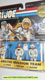 GI Joe ARCTIC MISSION TEAM iceberg snow job blizzard moc 1997 15th annivesary