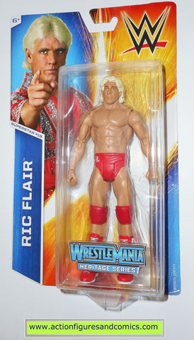 Wrestling WWE RIC FLAIR superstar 19 basic 2014 mattel toy action figures moc mip mib