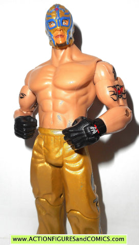 Wrestling WWE action figures REY MYSTERIO Raw uncovered 2003 jakks pacific wwf