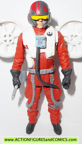 star wars action figures POE DAMERON space mission force awakens 2015