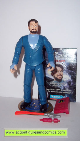 Star Trek COMMANDER RIKER malcorian playmates toys next generation action figures