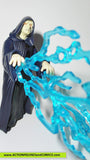 star wars action figures EMPEROR PALPATINE with blue lightning 1998 flashback complete power of the force potf