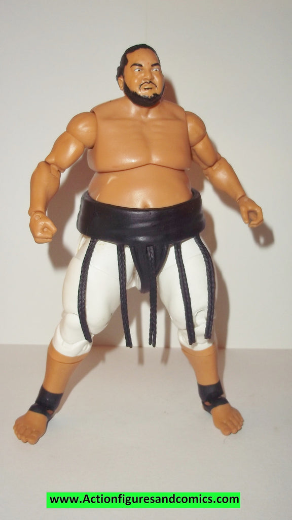 Wrestling WWE action figures YOKOZUNA hall of fame wwf mattel