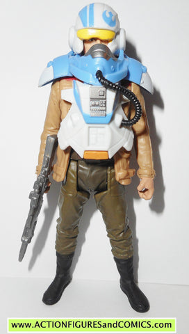 star wars action figures POE DAMERON armor up pilot force awakens 2015