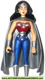 justice league unlimited WONDER WOMAN SILVER cape dc universe matte action figures