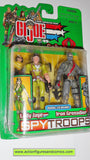 gi joe LADY JAYE vs IRON GRENADIER spy troops action figures hasbro moc mip mib