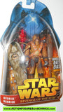 star wars action figures WOOKIEE WARRIOR 43 2005 revenge of the sith moc