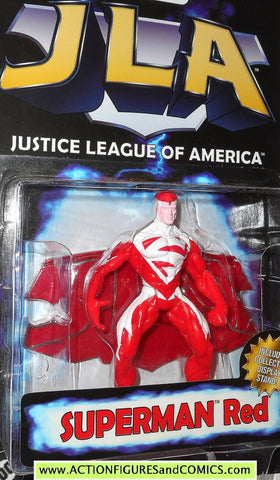 Total Justice JLA SUPERMAN RED 1999 1998 justice league america dc moc