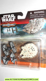 star wars micromachines MILLENNIUM FALCON TIE FIGHTERS force awakens