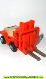 gobots SPOONS forklift vintage tonka MR-34 machine robo complete c9