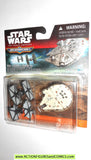 star wars micromachines MILLENNIUM FALCON TIE FIGHTERS force awakens