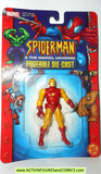 SPIDER-MAN Marvel die cast IRON MAN poseable action figure 2002 toybiz MOC