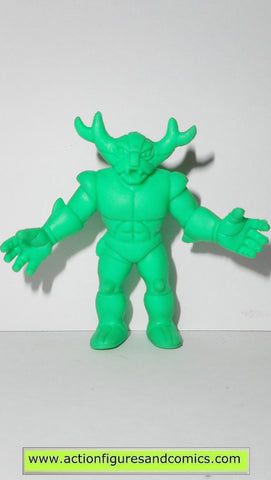 Kinnikuman Kinkeshi m.u.s.c.l.e BLACK BUFFALO 179 TEAL Japan muscle vintage bandai