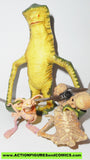 star wars action figures AMANAMAN & SALACIOUS CRUMB power of the jedi