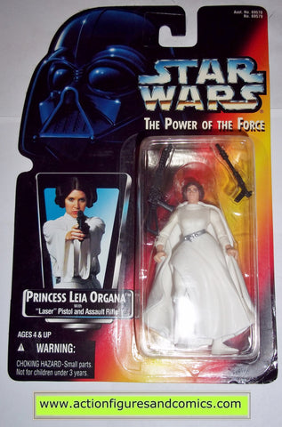 star wars action figures PRINCESS LEIA ORGANA 1995 power of the force hasbro toys moc mip mib