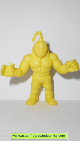 Kinnikuman Kinkeshi m.u.s.c.l.e MONGOLMAN shirtless YELLOW Japan muscle bandai