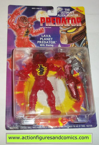 aliens vs predator kenner LAVA PLANET PREDATOR 1994 movie moc mip mib action figures toys
