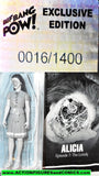 Twilight Zone ALICIA **VERY LOW #0016** black white bif bang pow moc