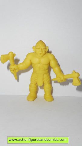 Kinnikuman Kinkeshi m.u.s.c.l.e BLACK BUFFALO 145 YELLOW Japan bandai