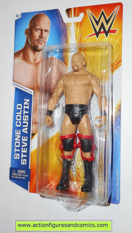 Wrestling WWE STONE COLD STEVE AUSTIN superstar 41 basic 2014 mattel toy action figures moc mip mib
