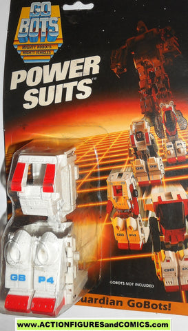 gobots POWER SUITS GB P4 guardian armor tonka toy figure 1985 moc
