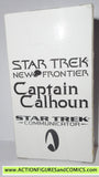 Star Trek CAPTAIN CALHOUN new frontier movie toyfare mail away action figures moc mib