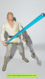 star wars action figures LUKE SKYWALKER 1995 LONG LIGHT SABER variant complete power of the force potf