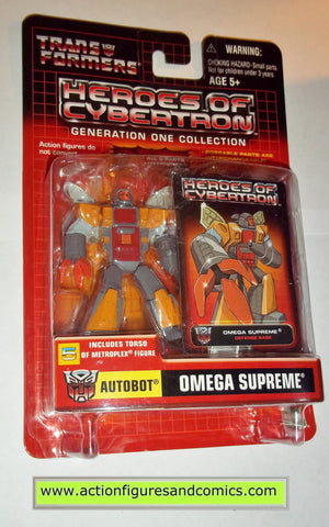 Transformers pvc OMEGA SUPREME heroes of cybertron hoc moc