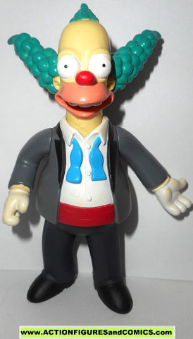 simpsons KRUSTY the CLOWN tuxedo playmates series 9 wos toy