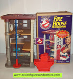 The Real Ghostbusters FIRE HOUSE headquarters kenner complete mib moc mip
