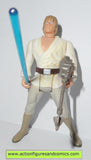 star wars action figures LUKE SKYWALKER 1995 LONG LIGHT SABER variant complete power of the force potf