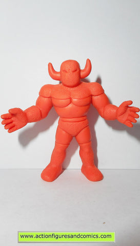 Kinnikuman Kinkeshi m.u.s.c.l.e BLACK SHADOW 049 red orange Japan muscle